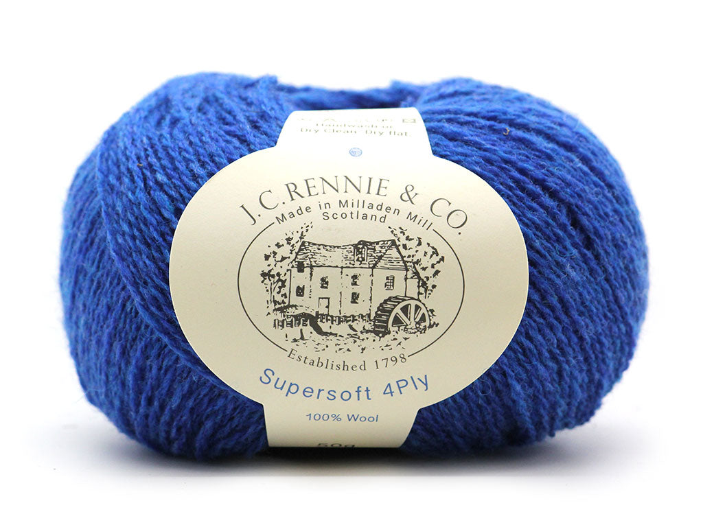 Supersoft 4ply -  New Bright Blue 1404