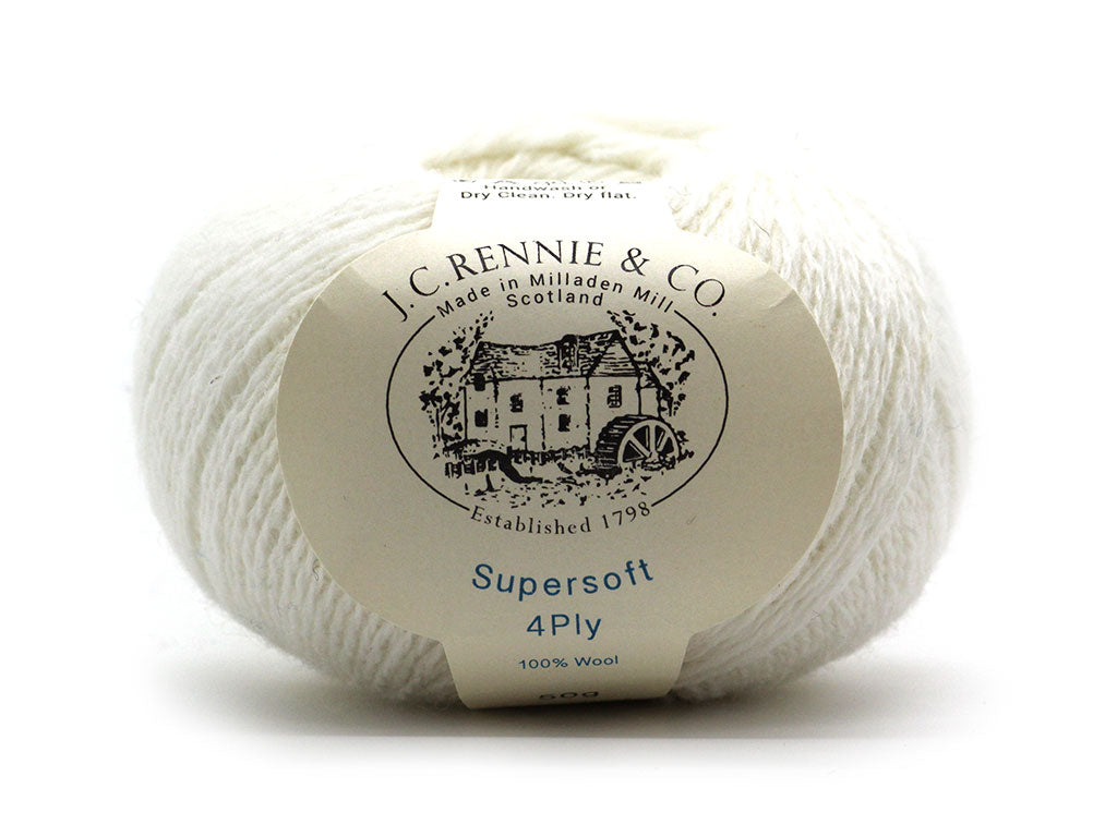 Supersoft 4ply - Winter White 200