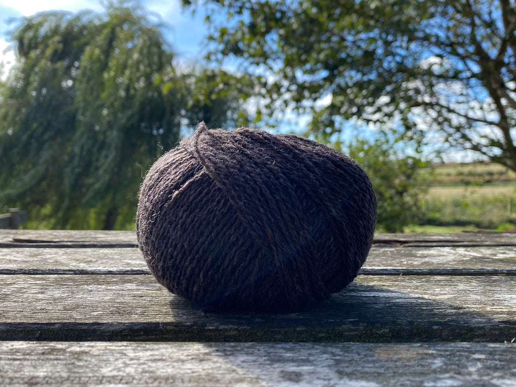Unique Shetland 4ply -  Mole 379
