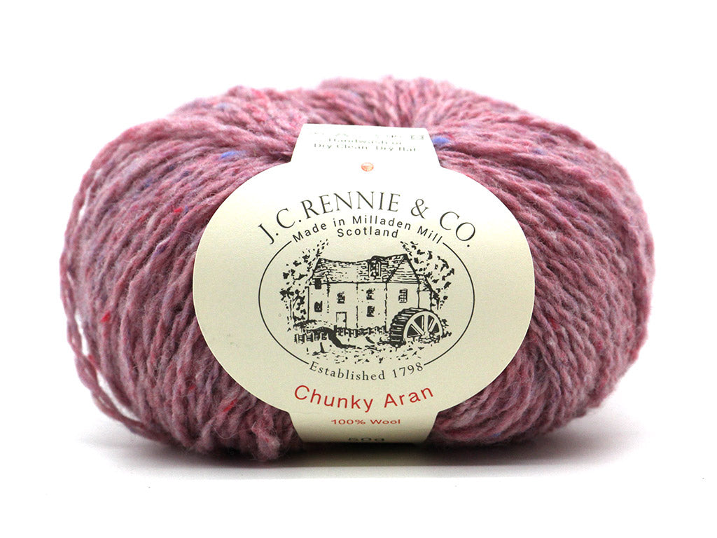 Chunky Aran - Heather Orchid 2024