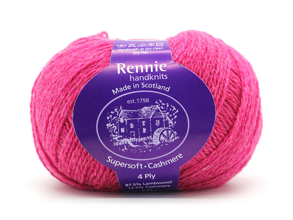 Supersoft Cashmere 4ply - Carnation 045