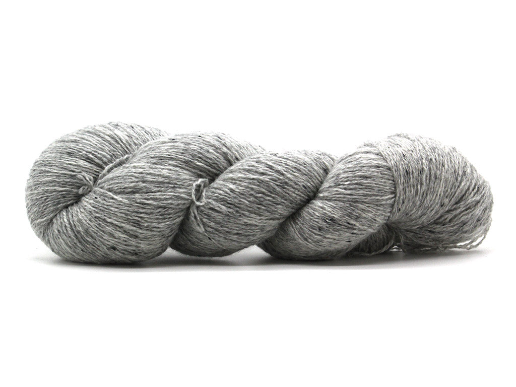 Rennie Cashmere 4 ply - Speckled Silver 002