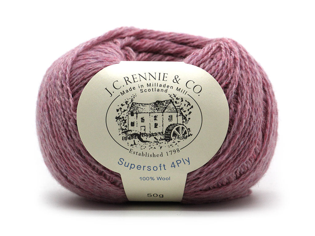 Supersoft 4ply - Heather Orchid 2024