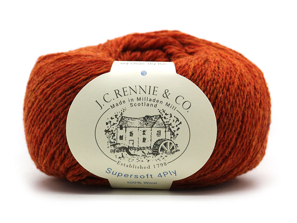 Supersoft 4ply - Iron Rust 2104