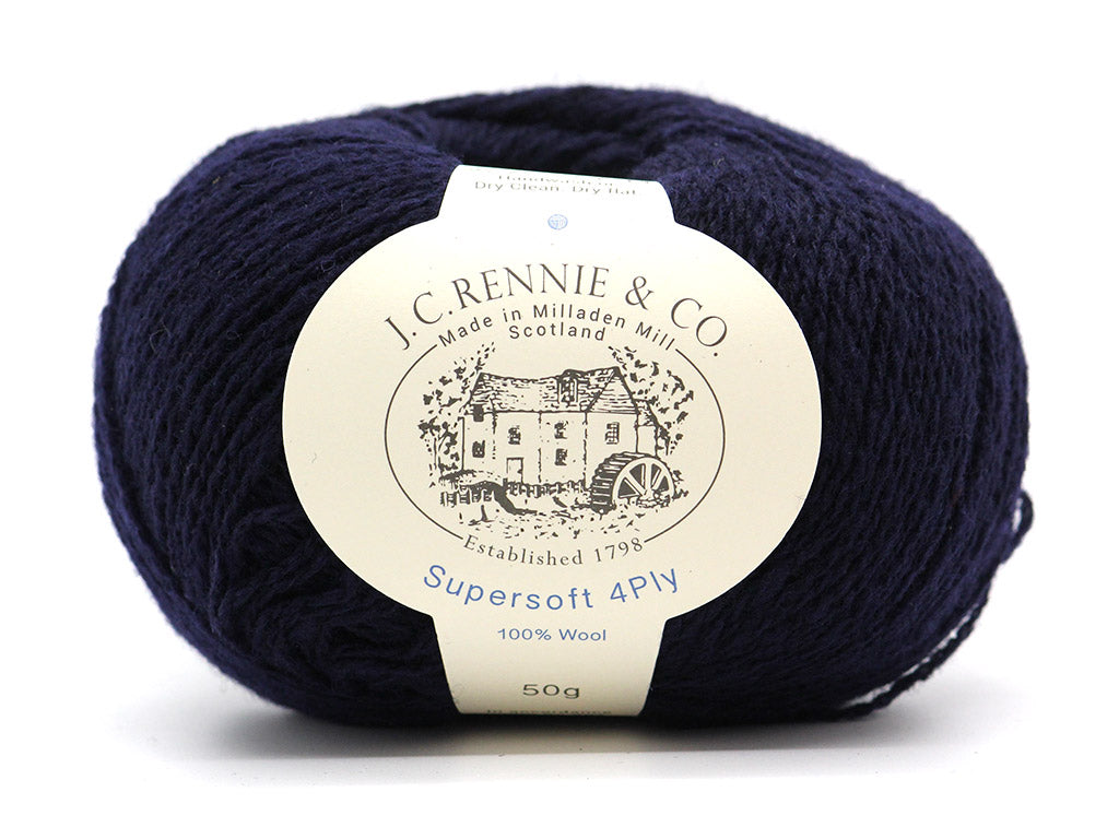 Supersoft 4ply - New Navy 183