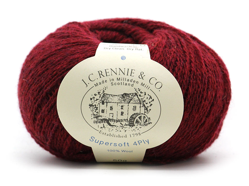 Supersoft 4ply - Red Hot 1294