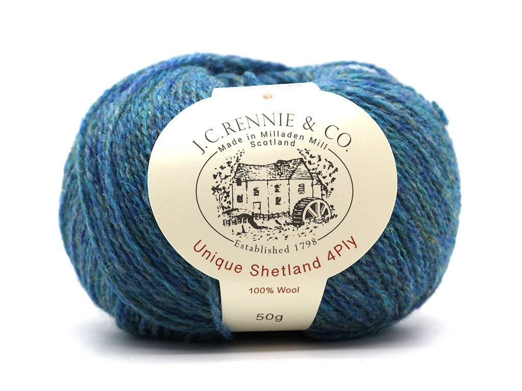 Unique Shetland 4ply - Azure 113