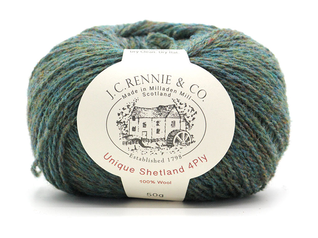 Unique Shetland 4ply - Jade 1077