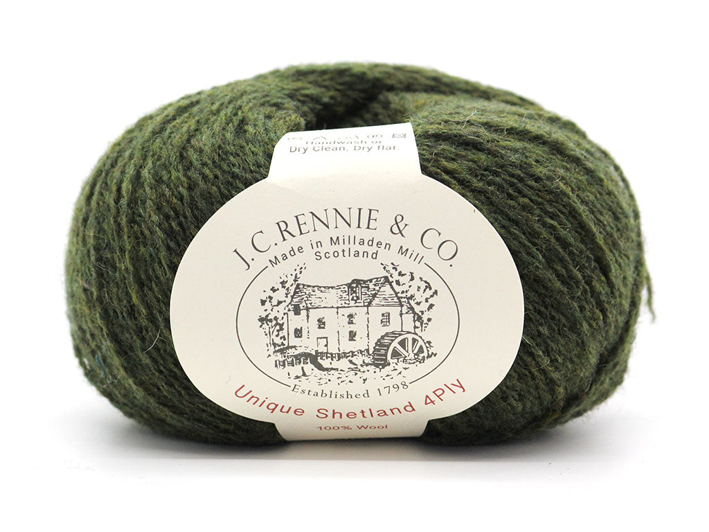 Unique Shetland 4ply - Loden 085