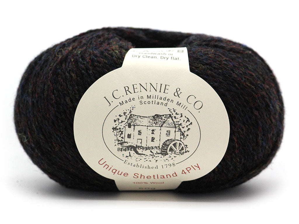 Unique Shetland 4ply - Midnight 294