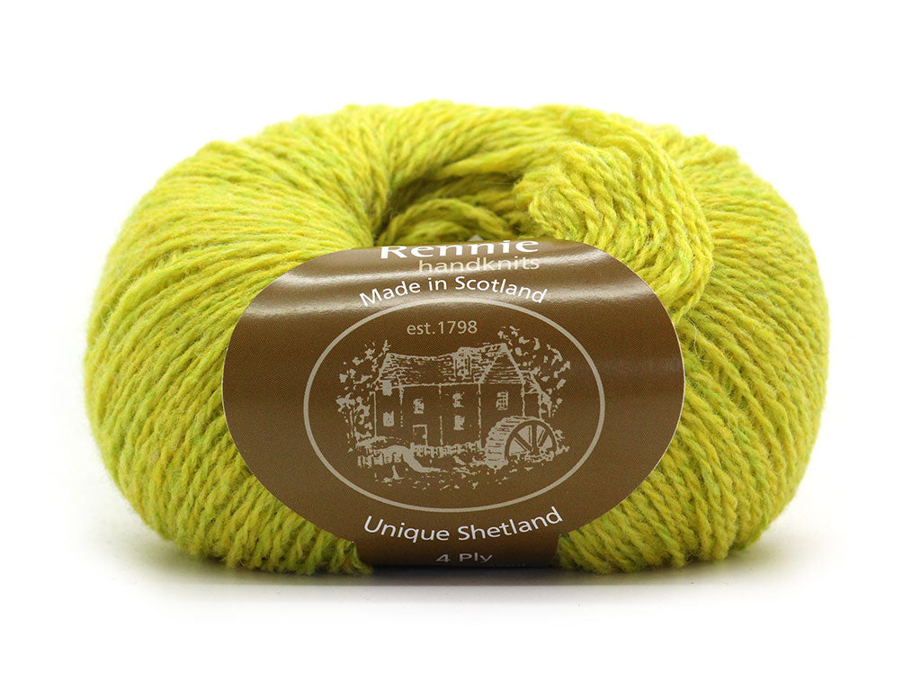 Unique Shetland 4ply -  Pistachio 417